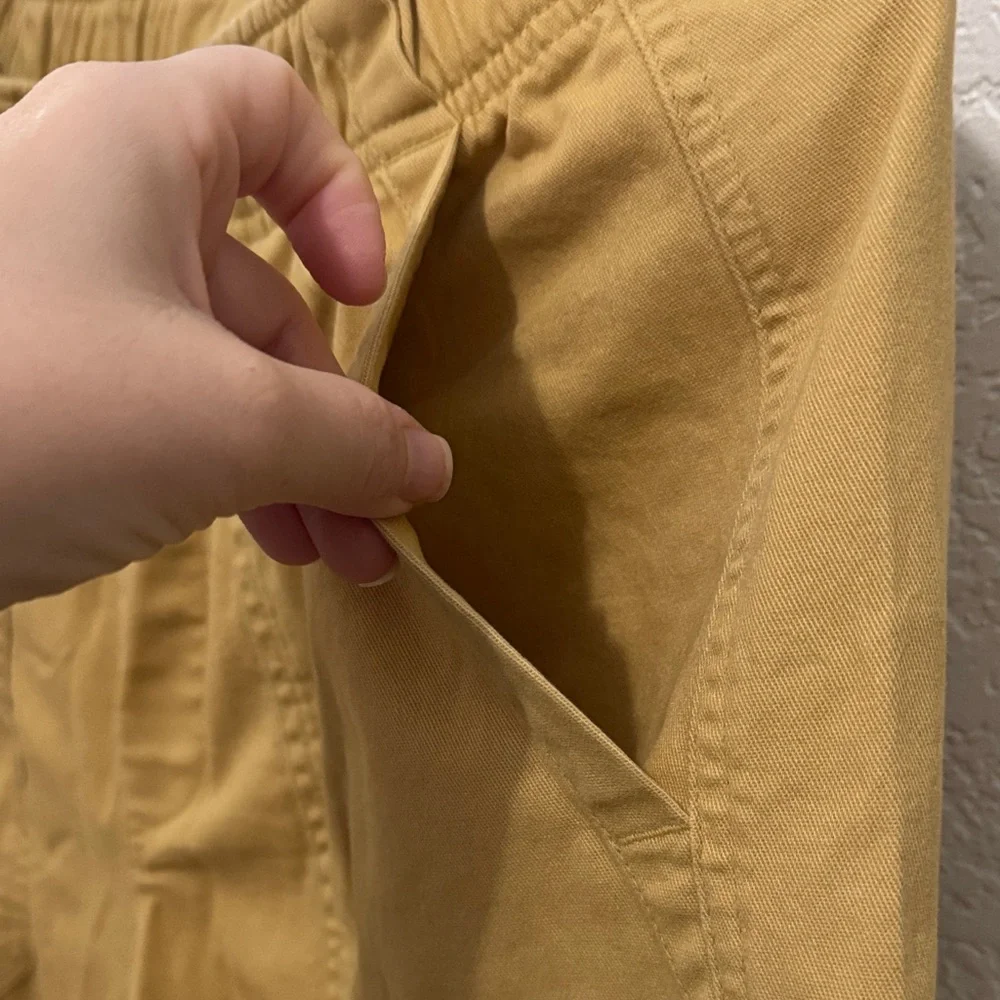 Old Navy Mustard Utility Pants – Women’s Casual Cargo Style. Size S - Picture 5 of 8
